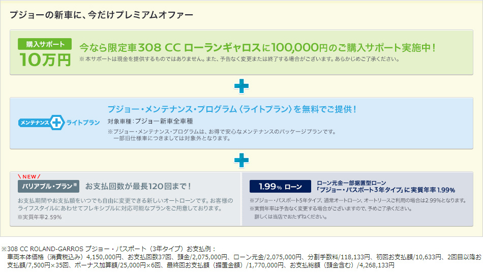 PEUGEOT 308 CC ROLAND-GARROS_セクション3