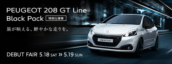 PEUGEOT 208 GT Line Black Pack