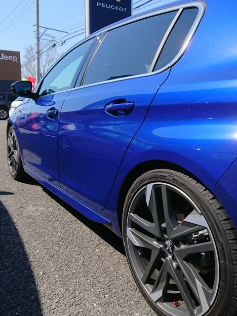 スタッドレスタイヤについて　308 GTi by PEUGEOT SPORT（270）