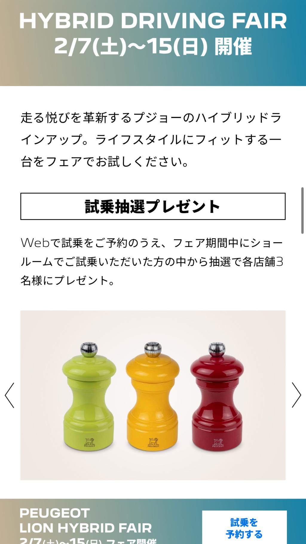 PEUGEOT HYBRID DRIVING FAIR🦁💙