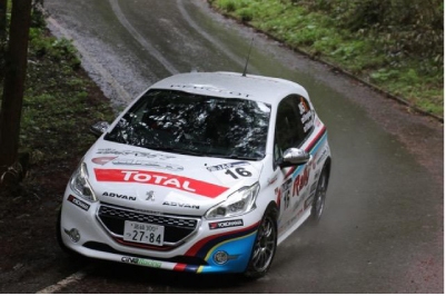 208GTi全日本ラリー第2戦初優勝!