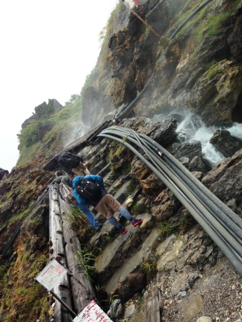 今日はみんなでハイキング