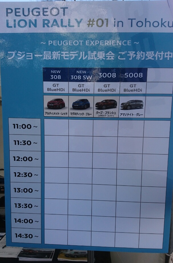 PEUGEOT LION RALLY #01 in Tohoku