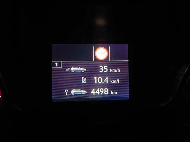 308GTi 冬場の燃費！