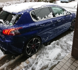 308GTi 冬場の燃費！