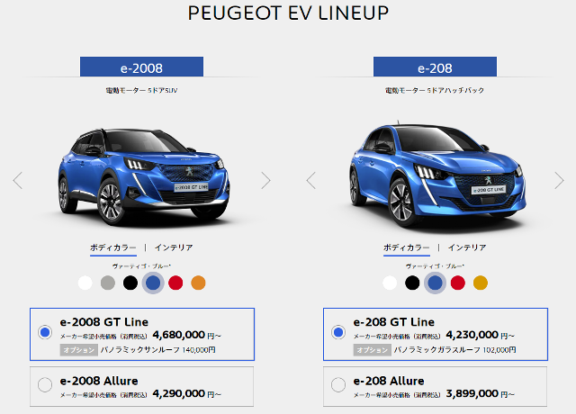 NEW SUV PEUGEOT e-2008 DEBUT FAIR
