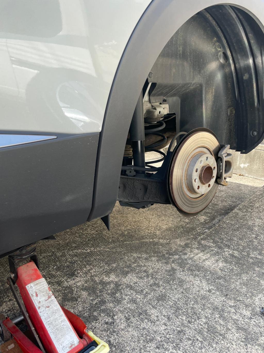 気分がいいです！マイカータイヤチェンジ