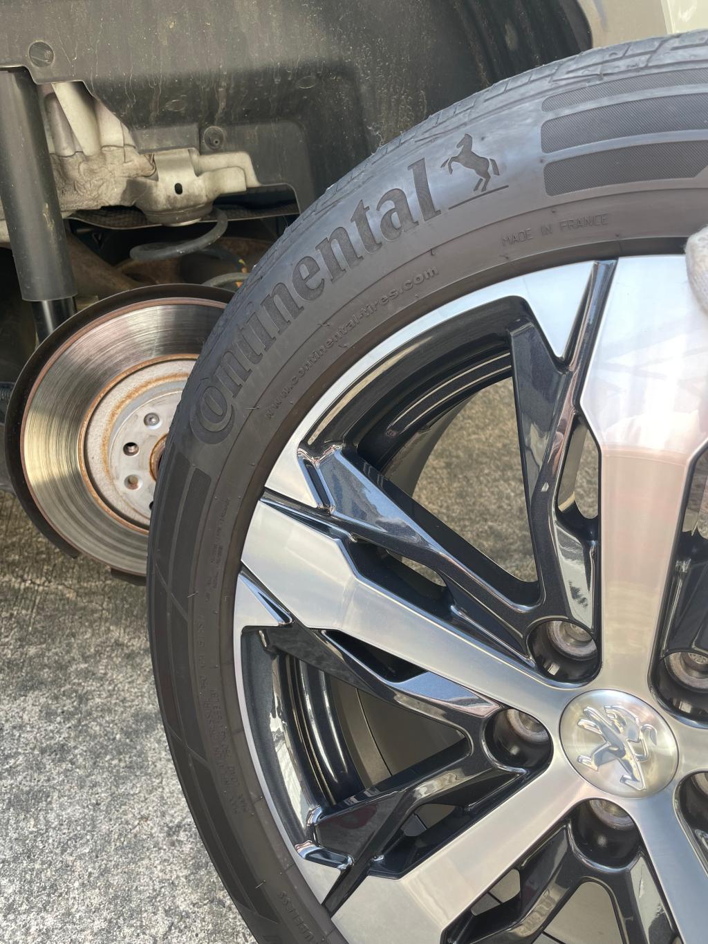 気分がいいです！マイカータイヤチェンジ