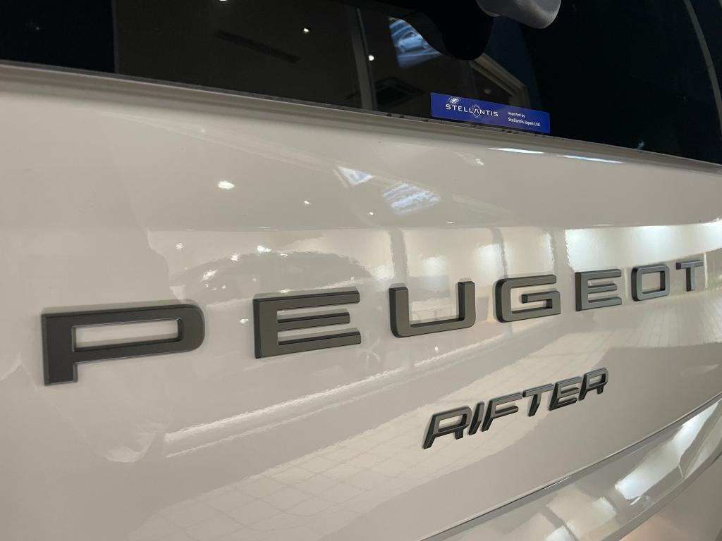 NEW　PEUGEOT　RIFTER　DEBUT！！！