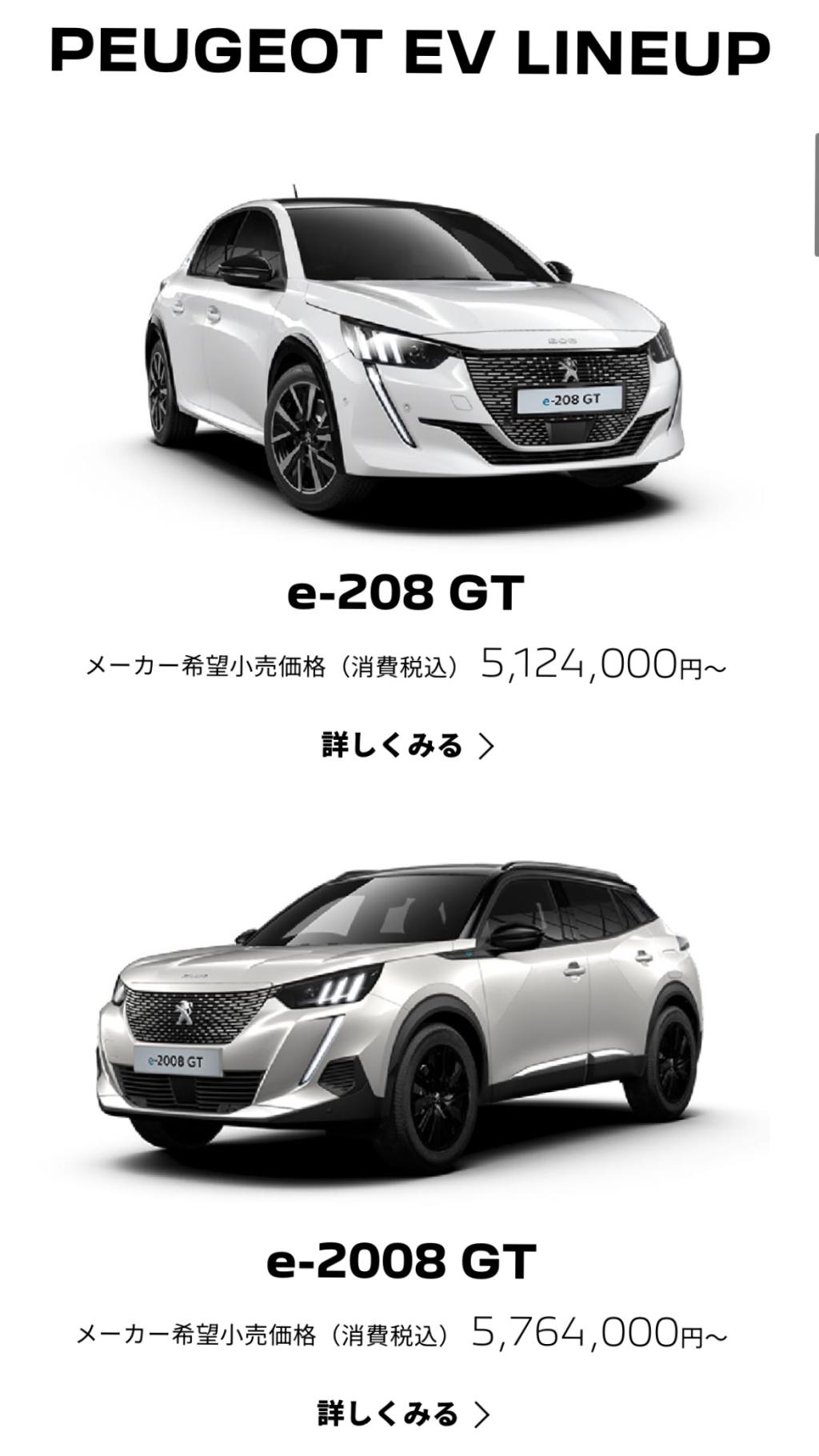 Peugeot emotional EVを体験ください！